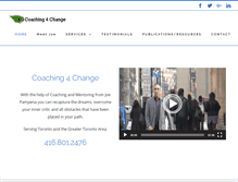 Tablet Screenshot of pampena-coaching4change.ca